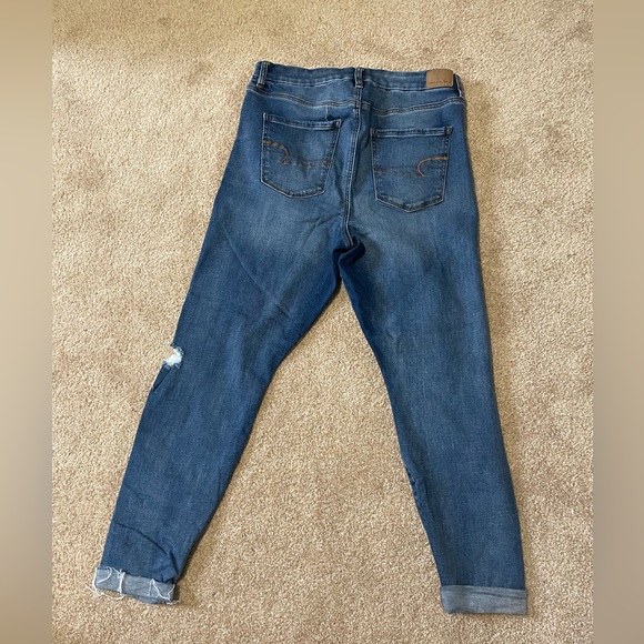 American Eagle, Size 14, Curvy Super High Rise Jeggings - Picture 3 of 3